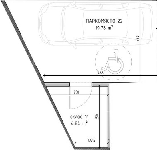 ПМ 22 със склад 11 - Monte Park